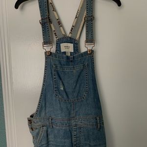 Denim overalls